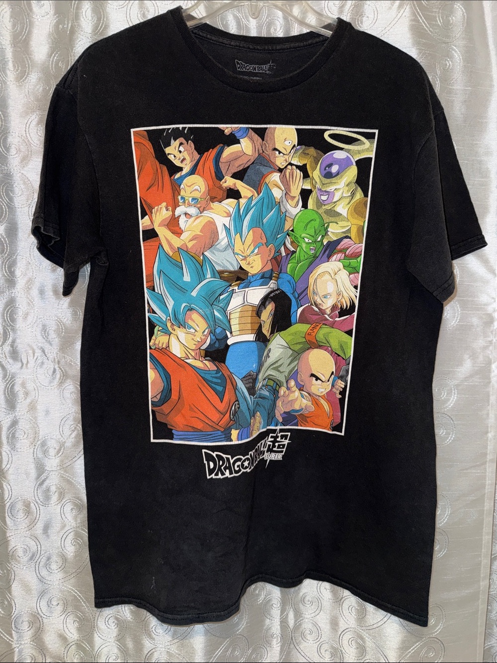 Dragon Ball Z Super Graphic Character Tee in Black Adult Size Medium 🔥 G16